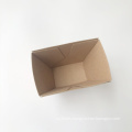 Cardboard takeaway food tray fried chicken box